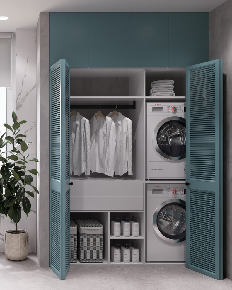 Зона хранения в ванной