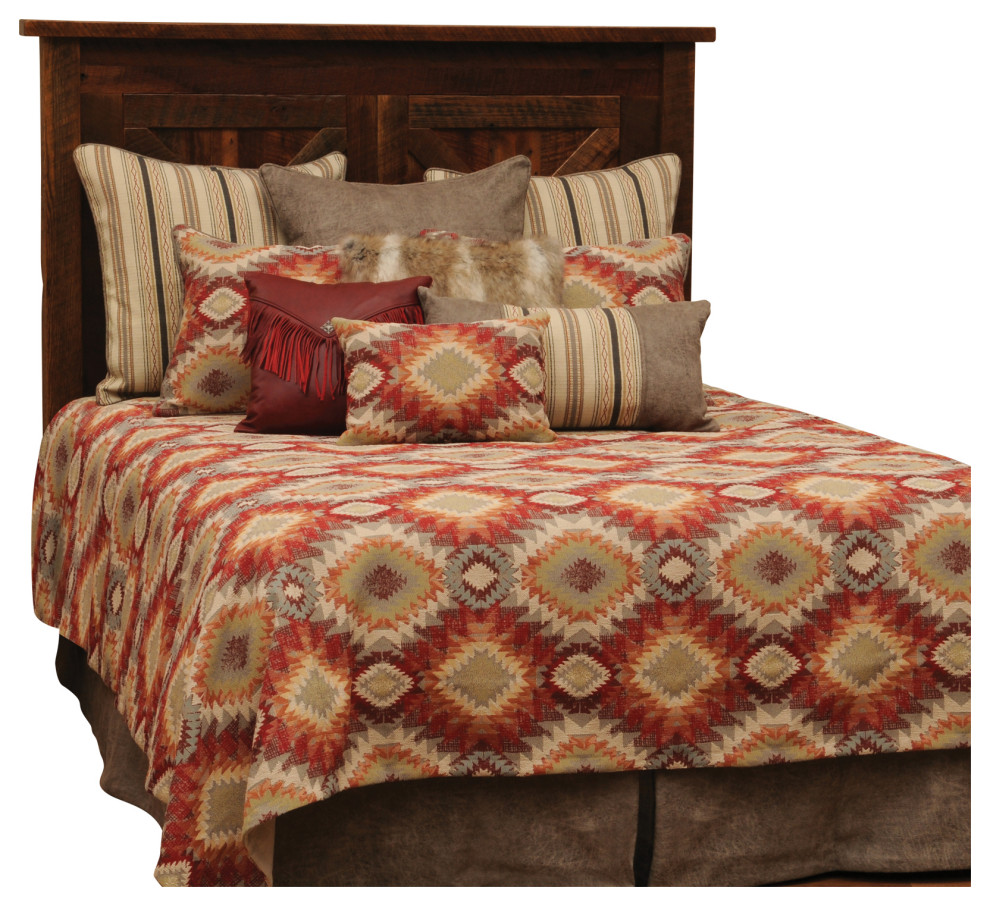 Yuma Sol Value Bed Set, King Southwestern Quilts And Quilt Sets
