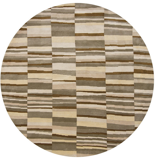Chandra Aadi Aad1336 Rug, Green/Ivory/Brown/Beige/Gold, 7'8