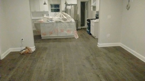 start of kitchen remodel 