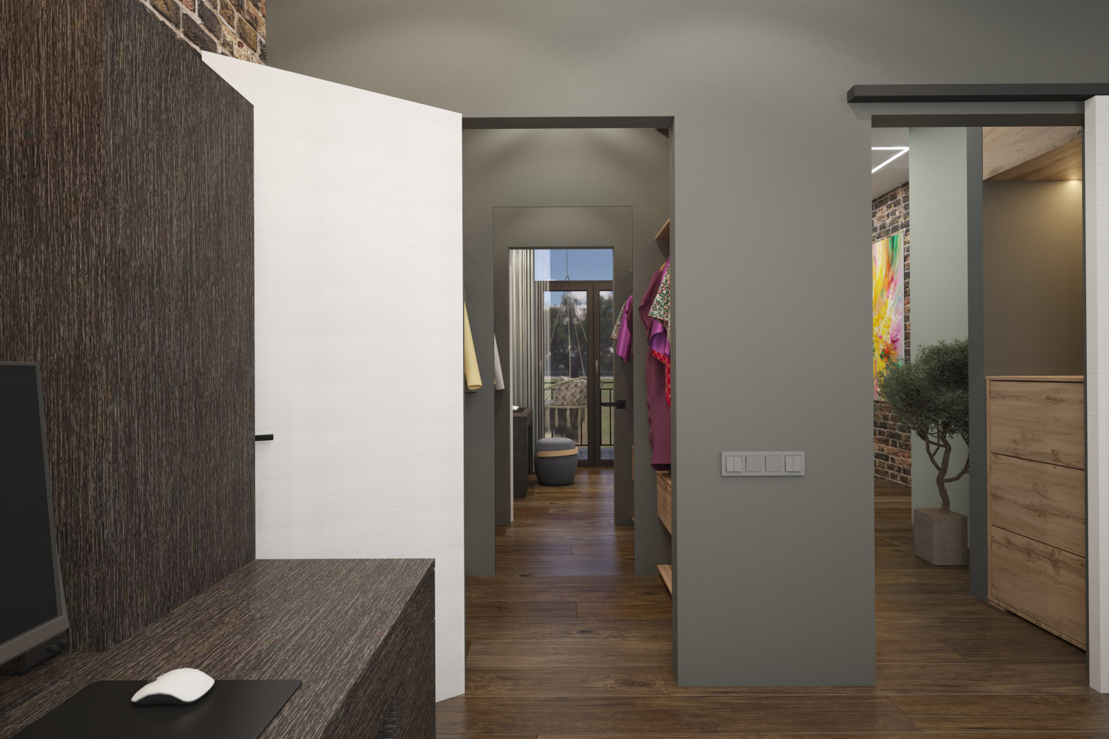 Квартира 100 кв.м. в современном стиле