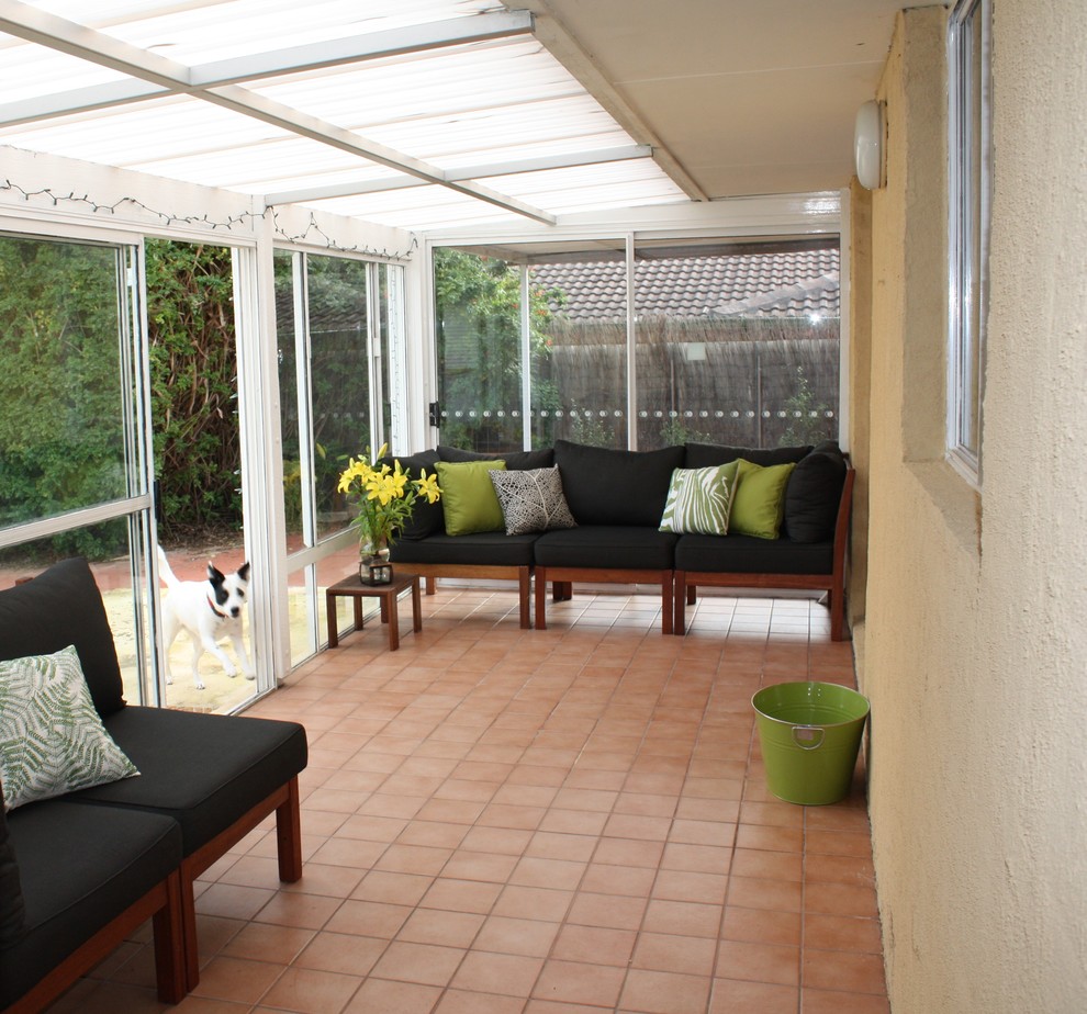 This is an example of a traditional patio in Perth.