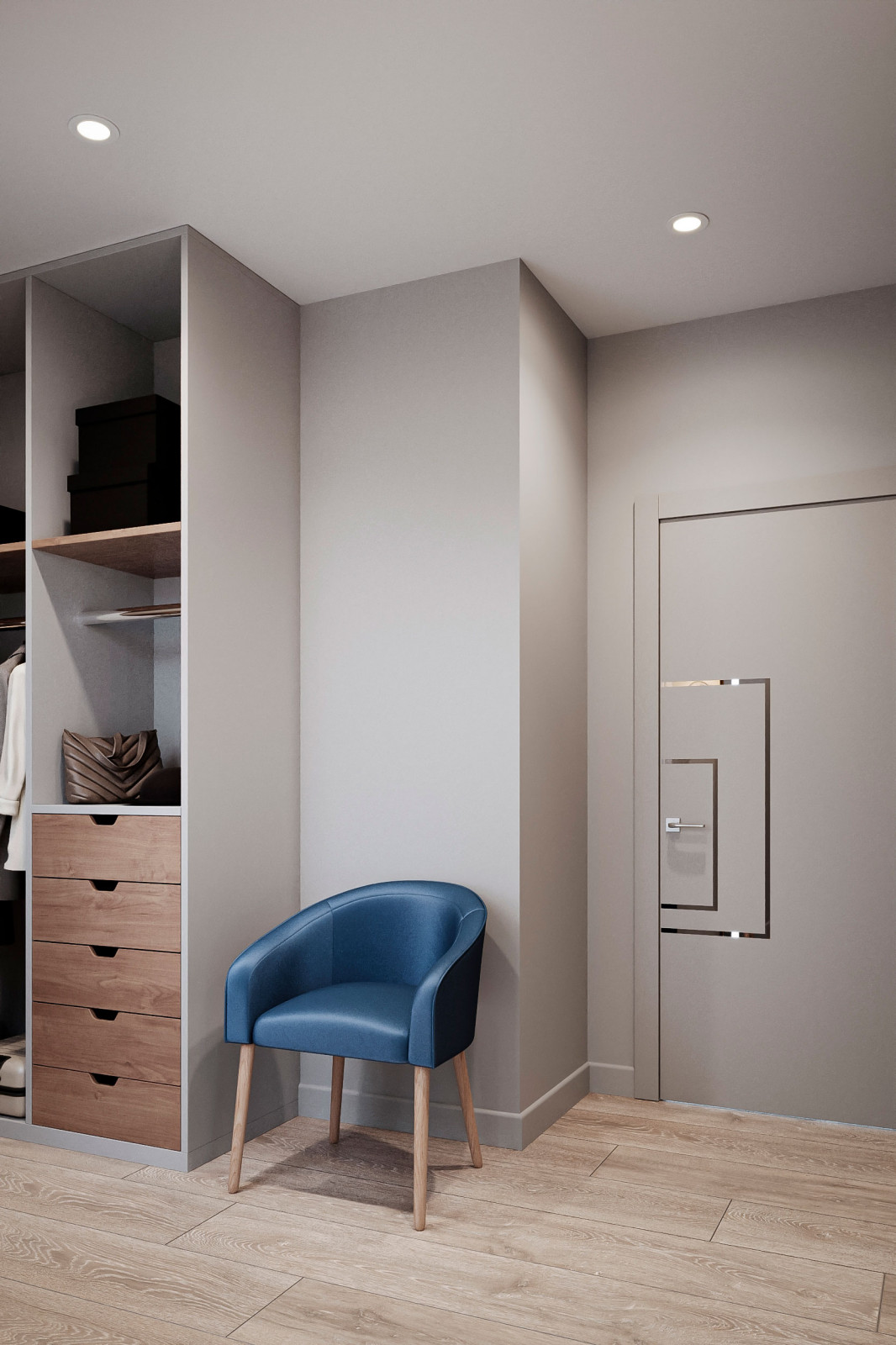 Двухэтажный дом для большой семьи