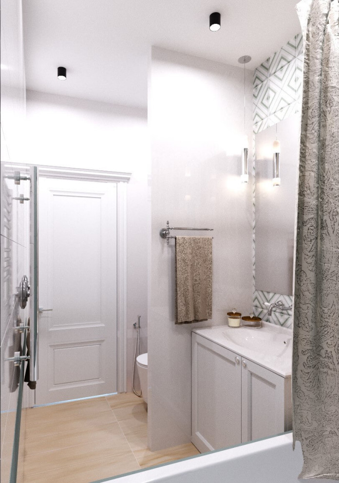 Дизайн квартиры 64 м2 ЖК Мичуринский