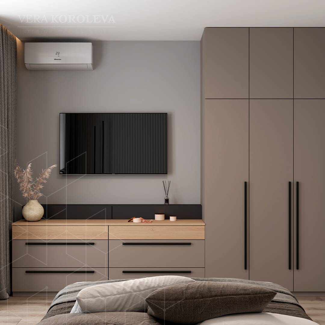 Дизайн-проект двухкомнатной квартиры в современном стиле