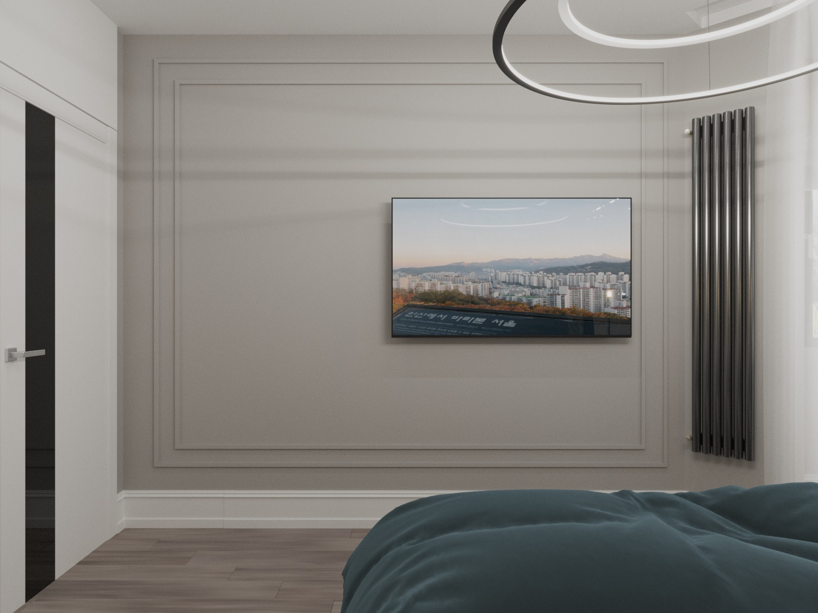 Квартира в современном стиле.