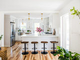 Transitional Kitchen by H & N Custom Homes, Inc.