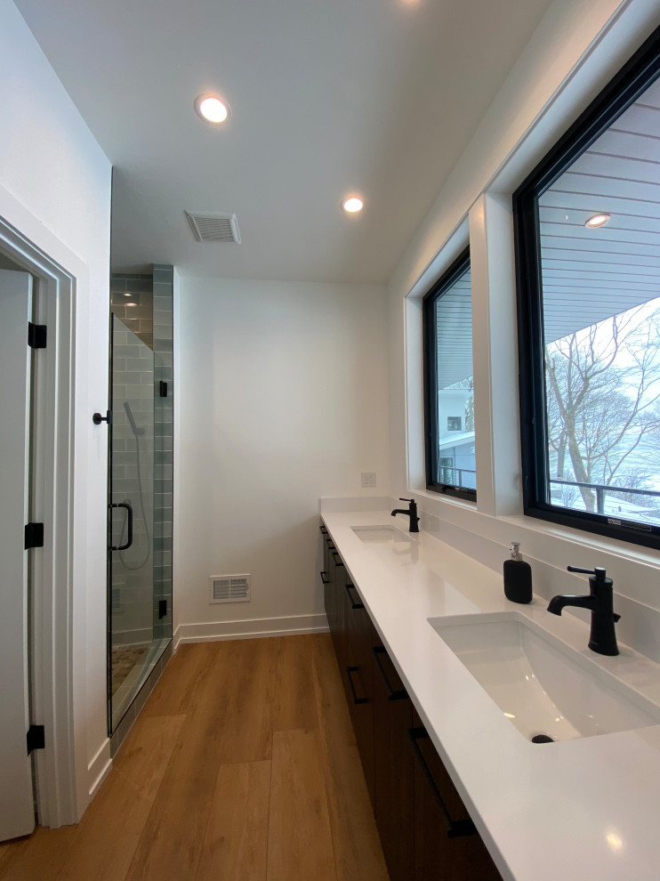 Bathroom - transitional bathroom idea in Grand Rapids