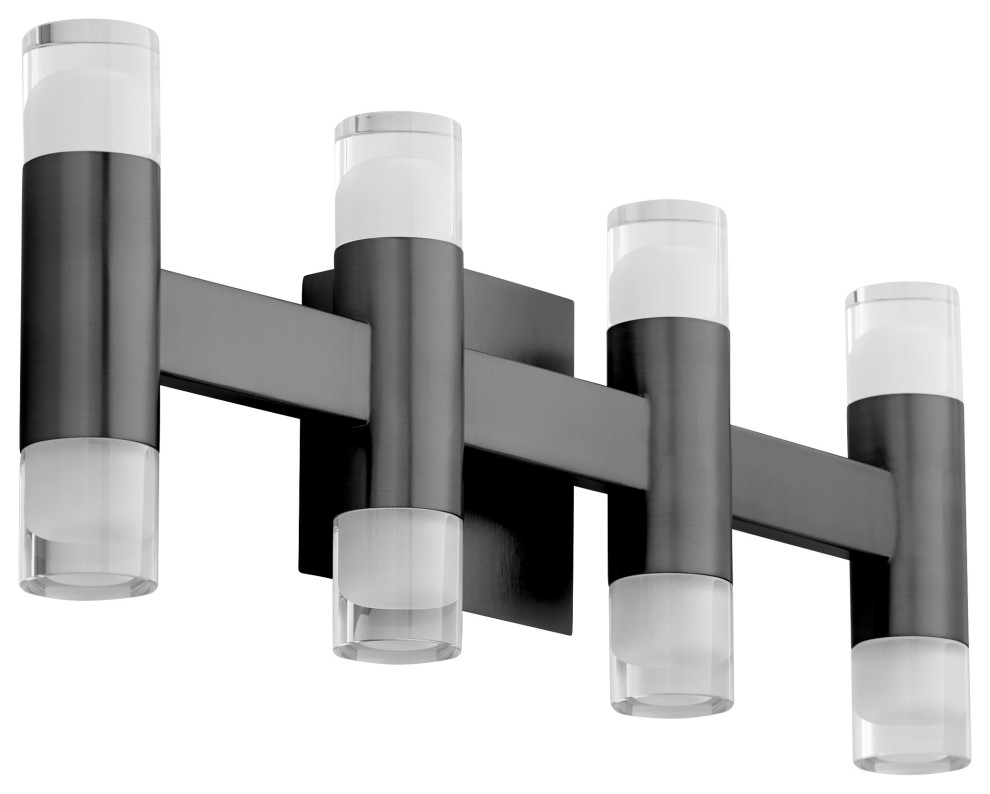 Oxygen Lighting 359724 Alarum 8 Light LED Vanity Transitional