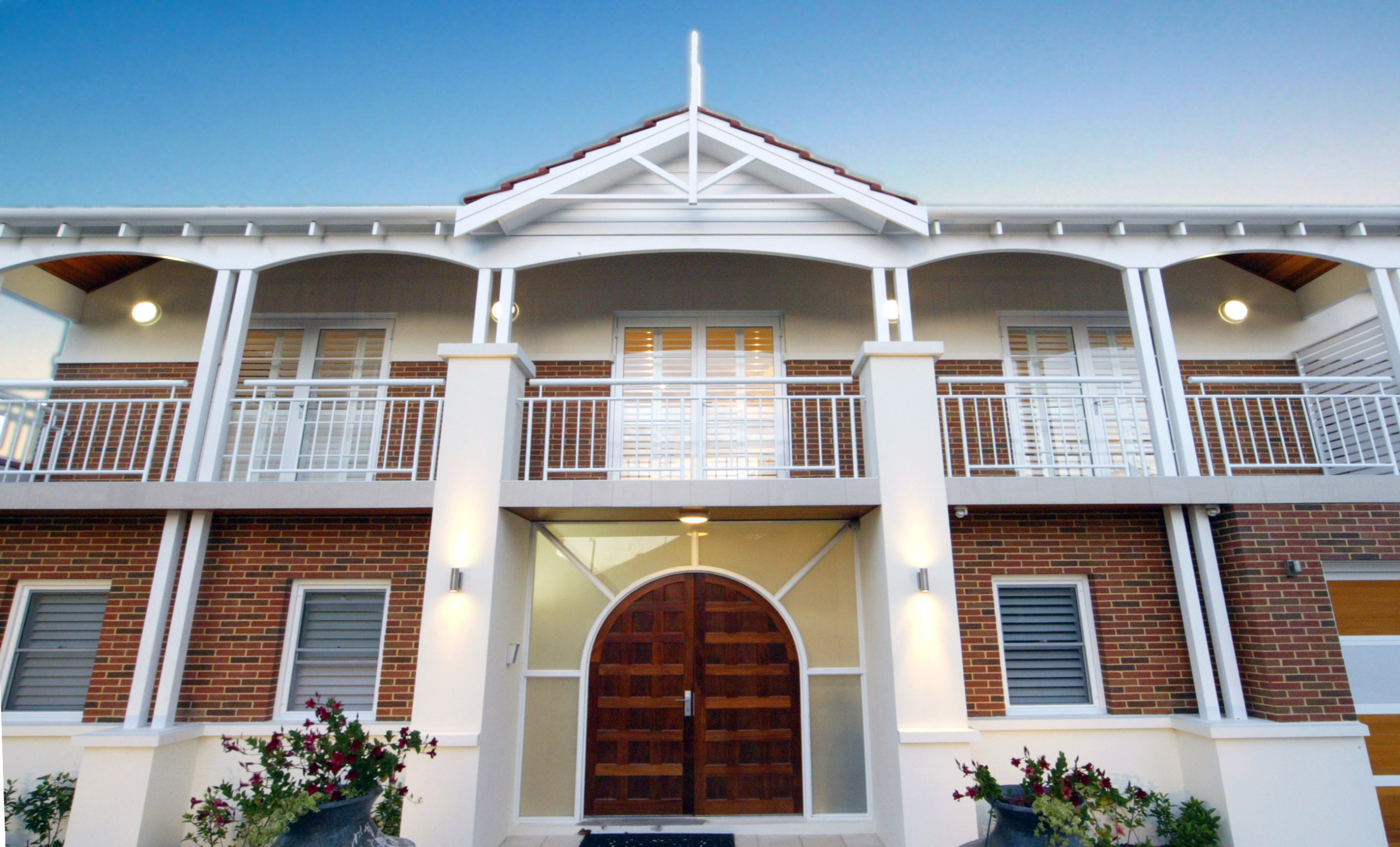 New 2 Storey Federation Home Front Entry