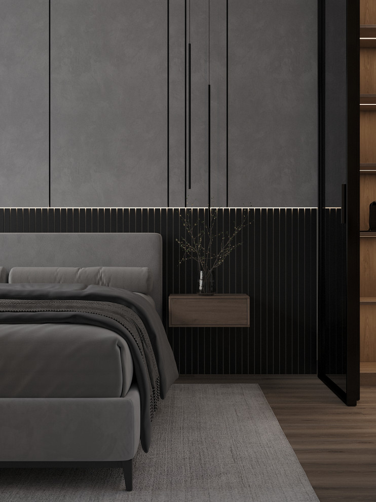 Проект спальни в современном стиле