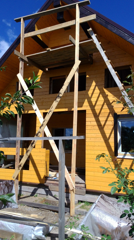 Дом из бруса для бабушки