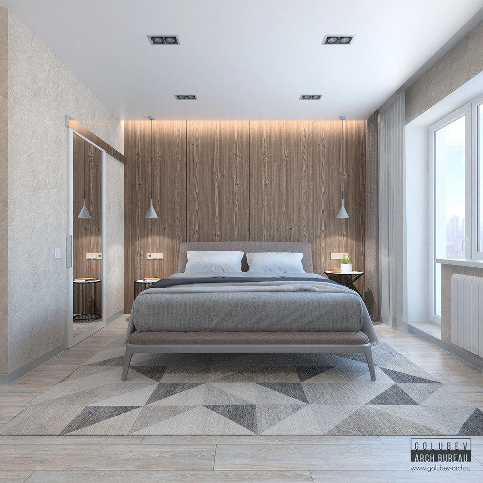 Современная квартира с элементами стиля лофт