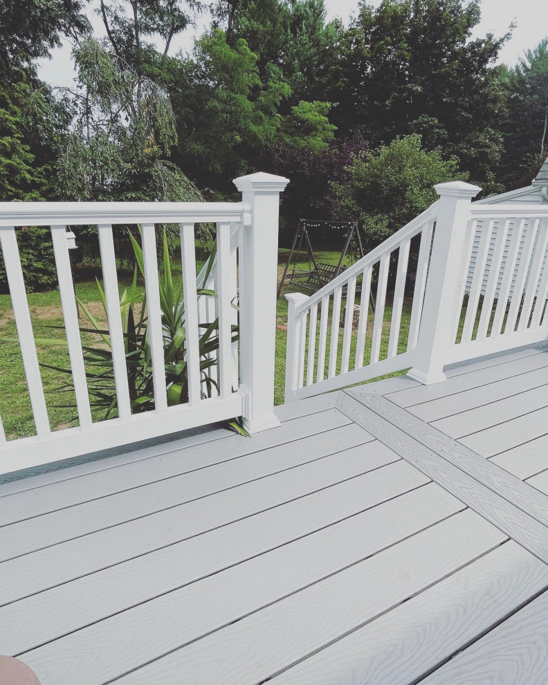 Example of a transitional deck design in Boston