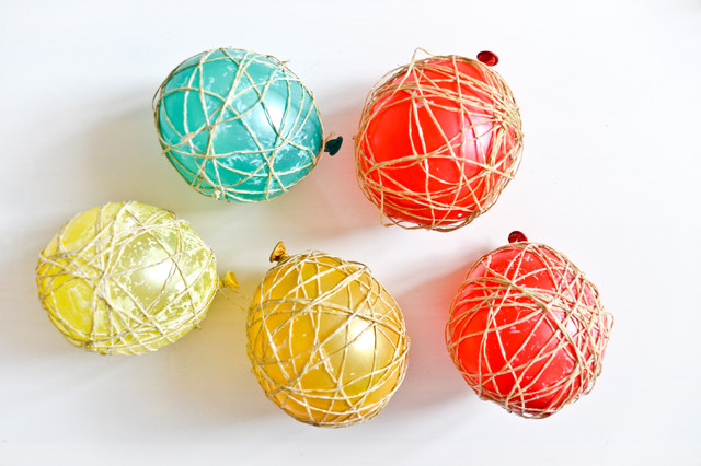 DIY : Créez des boules avec de la ficelle pour une déco cocooning