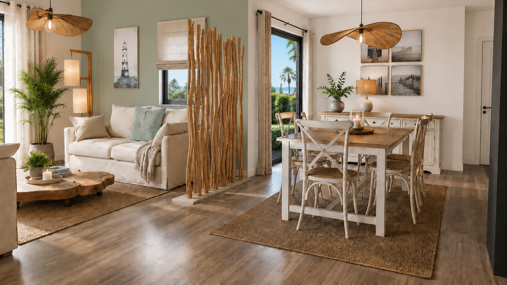Résidence secondaire bord de mer au Croisic | Décoration intérieure