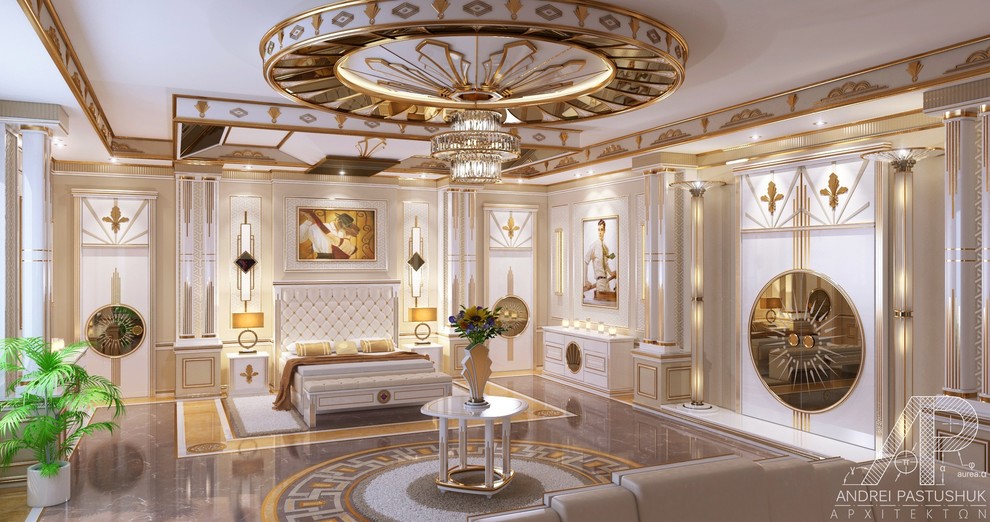 Art Deco Master Bedroom