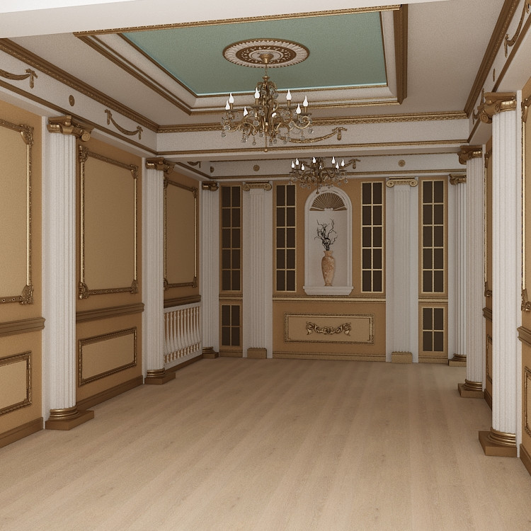 Квартира в стиле классицизм