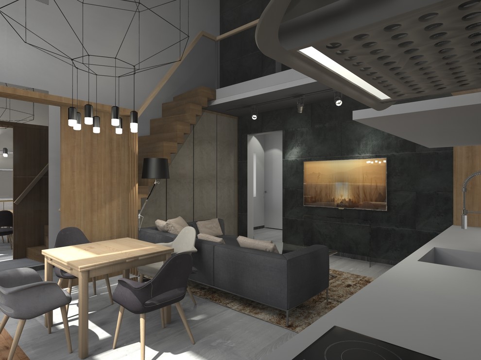 Интерьеры дома, п. Сухарево