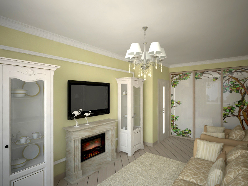 1-комнатная квартира, п. Солотча