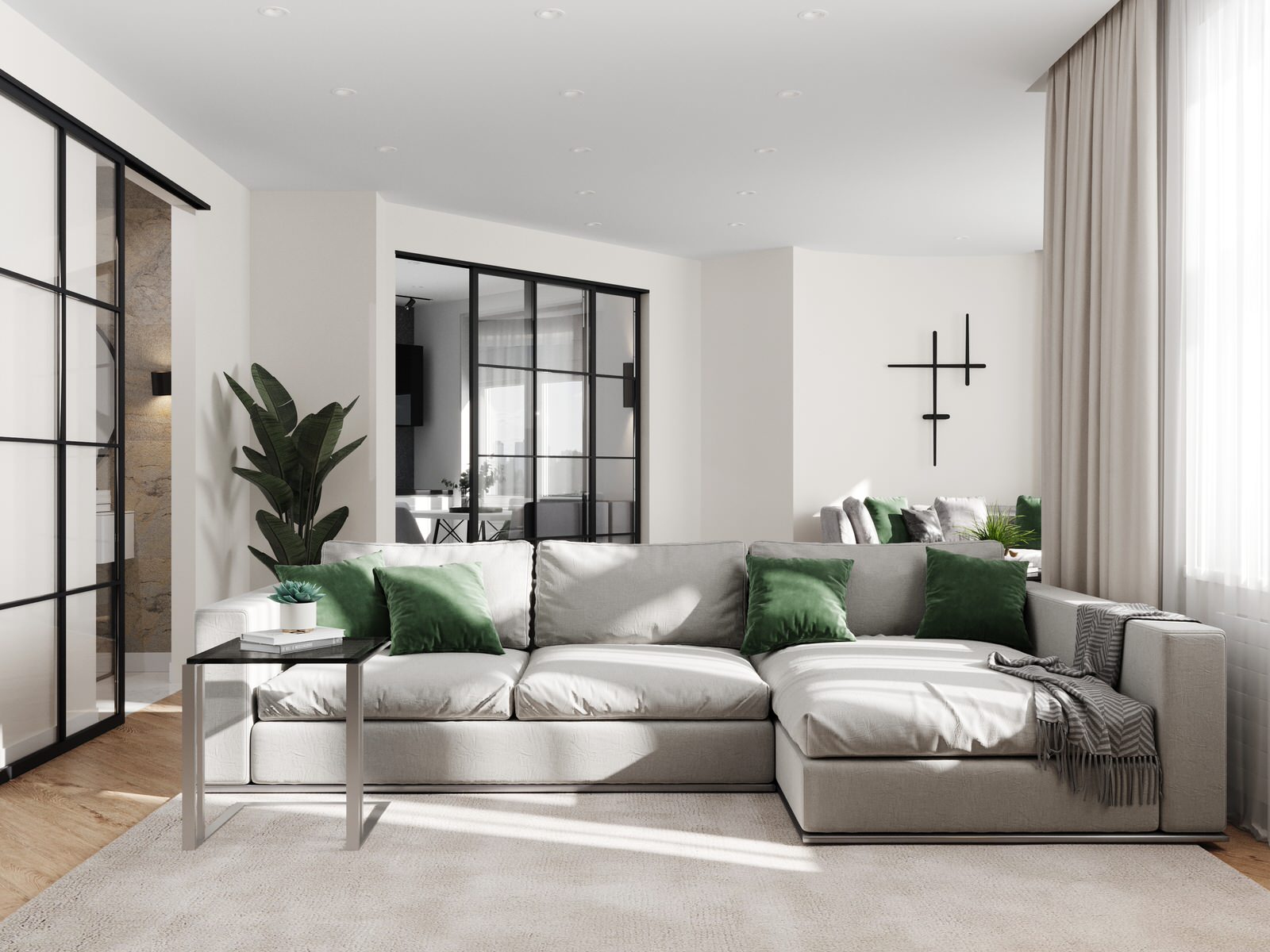 Квартира в ЖК Союз. Площадь 92 м2