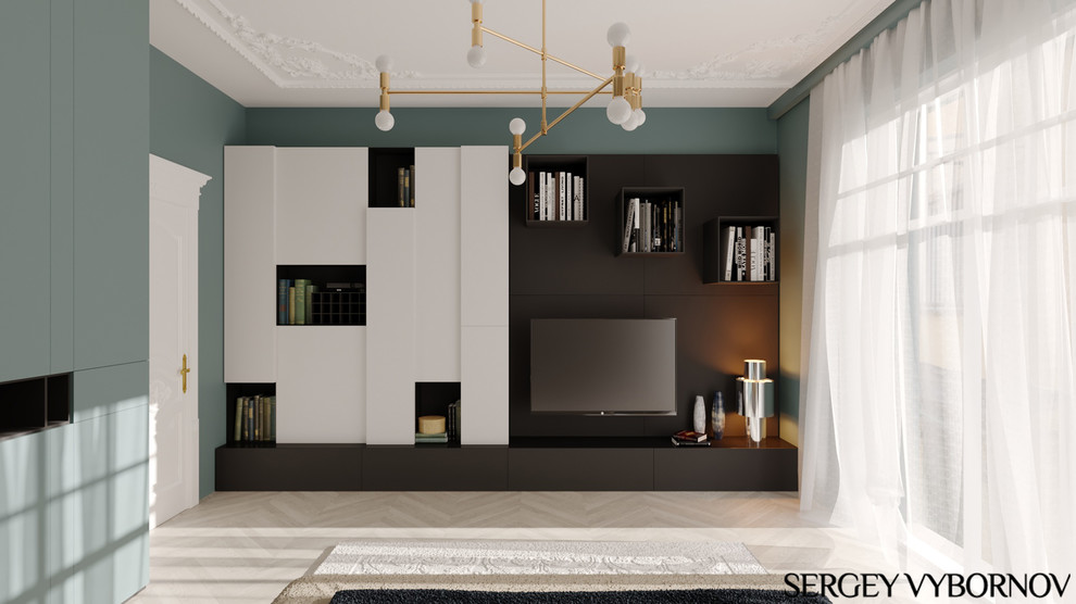 Неоклассика в спальне.