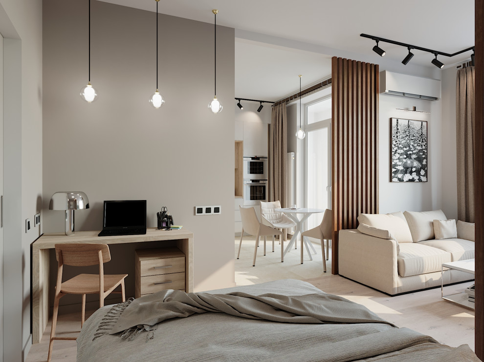 Современная городская квартира в ЭКОстиле