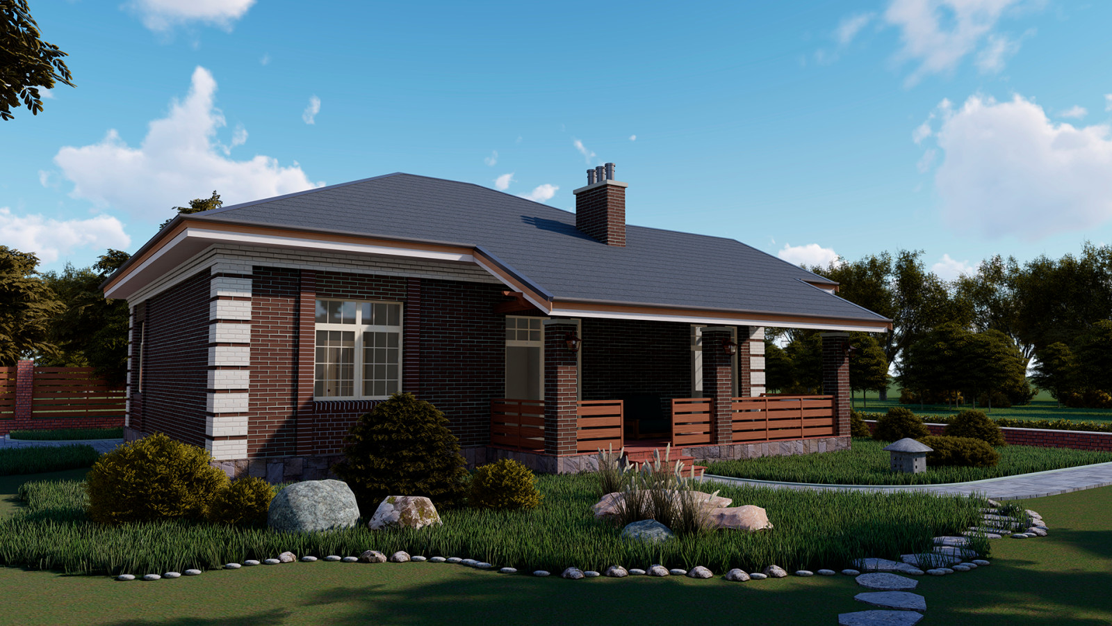 Загородный дом "sunset village"