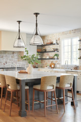 How to Rock a Rough Stone Kitchen Backsplash or Accent Wall