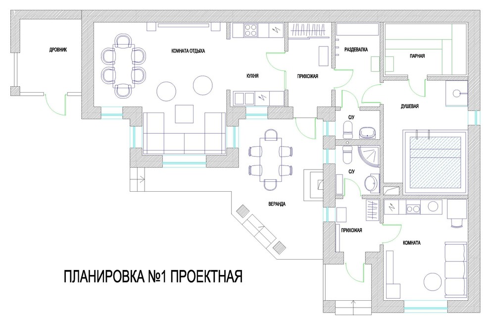Первоначальный планировка