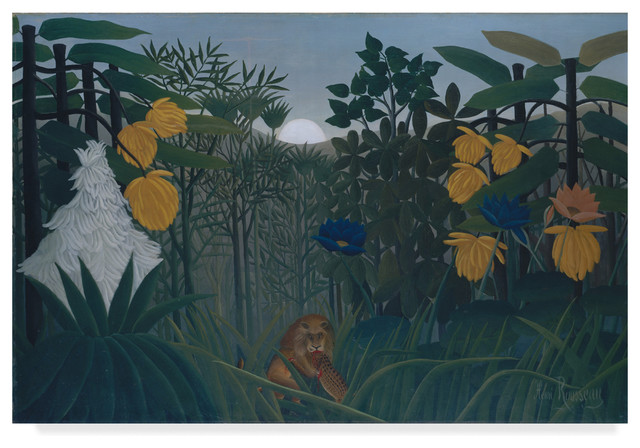 The Sleeping Gypsy Lion by Henri Rousseau Fine Art Repro FREE SHIPPING