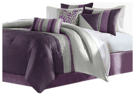 Madison Park Amherst 7 Piece Comforter Set - Contemporary - Comforters ...