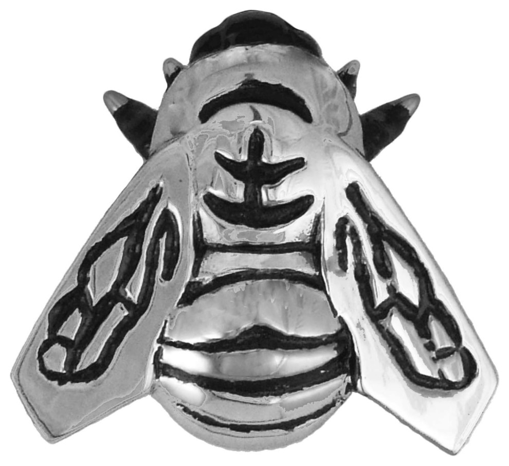 Anchor Doorbell Button Solid Brass Door Bell Nickel Silver