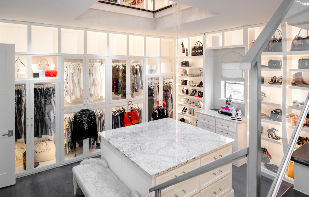 Luxury Contemporary Home in Pine Island - Contemporary - Closet ...
