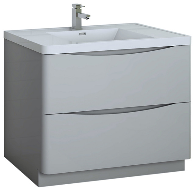 Fresca Tuscany 40" With Integrated Sink Modern Bathroom