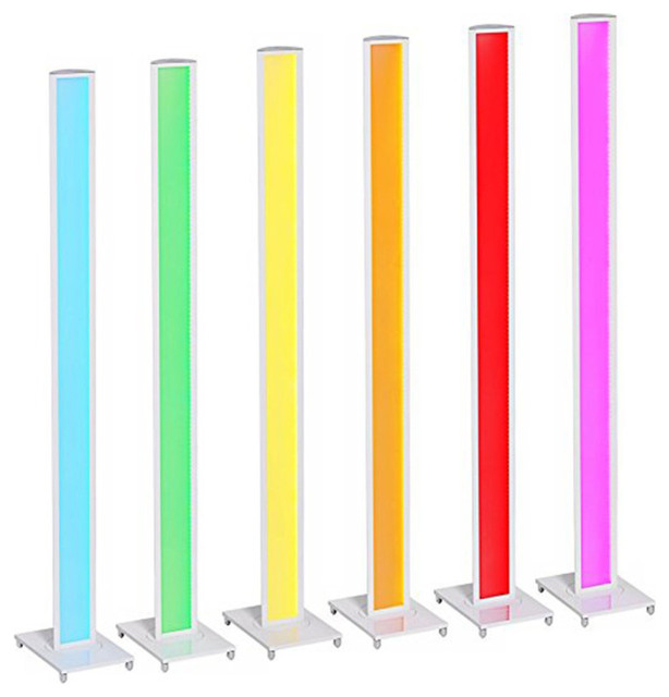 Koncept Tono Led Color Changing Mood Light Floor Lamp White Koncept Tono Led Color Changing Mood Light Floor Lamp White