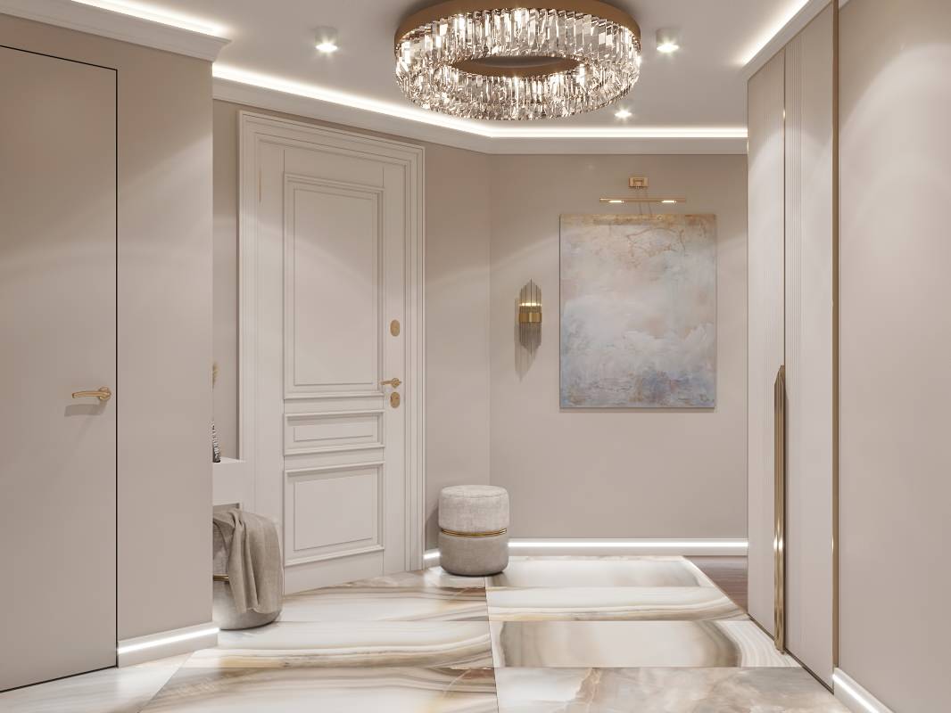 Проект квартиры 130 кв.м. 2021г.