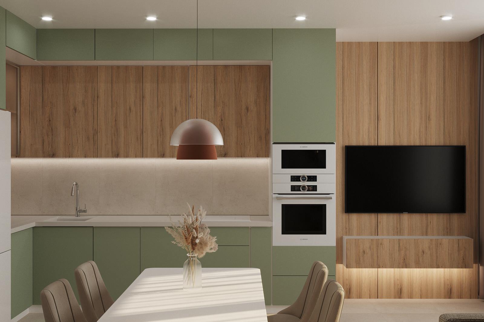 Трёхкомнатная квартира в Москве