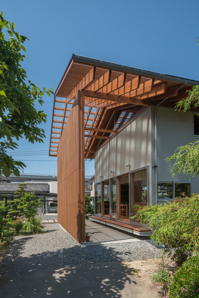 This is an example of a modern exterior in Nagoya.