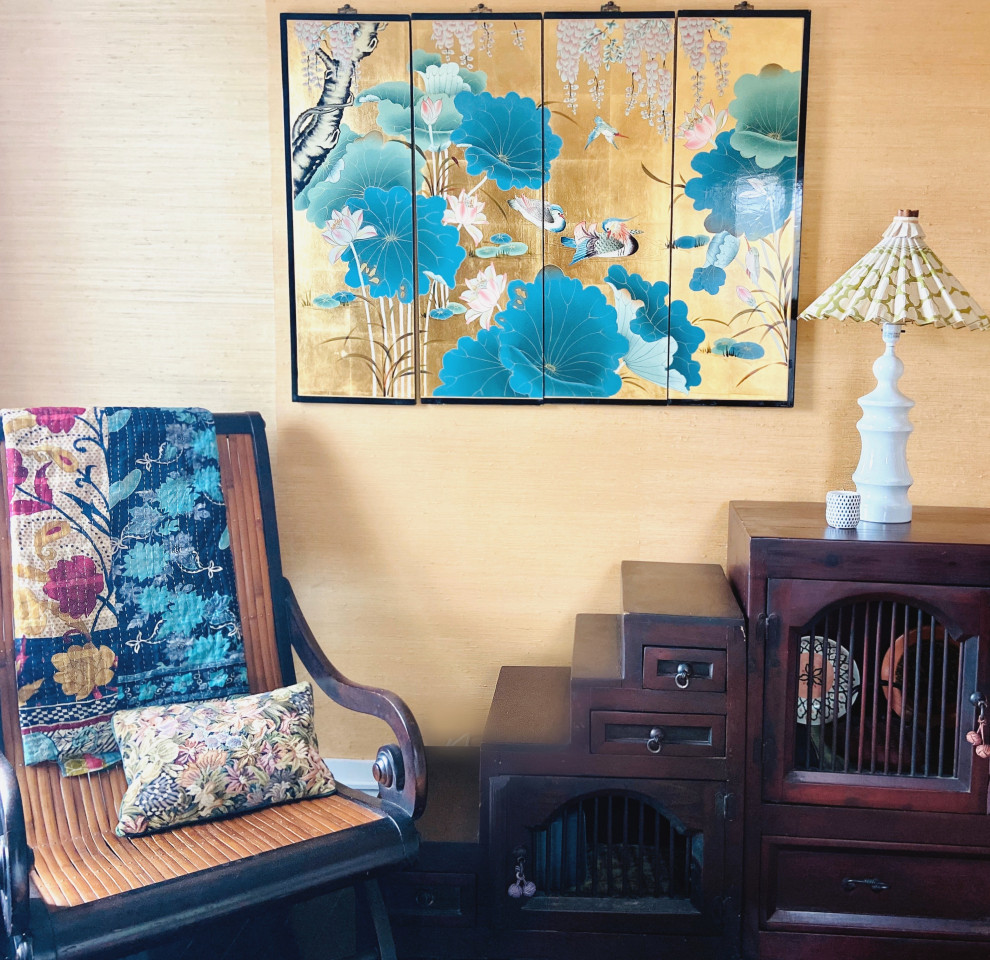 Tiki Style Guest Room - Watch Hill, RI