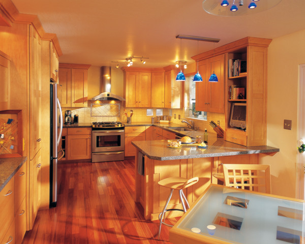 Inspiration for a transitional kitchen remodel in Los Angeles