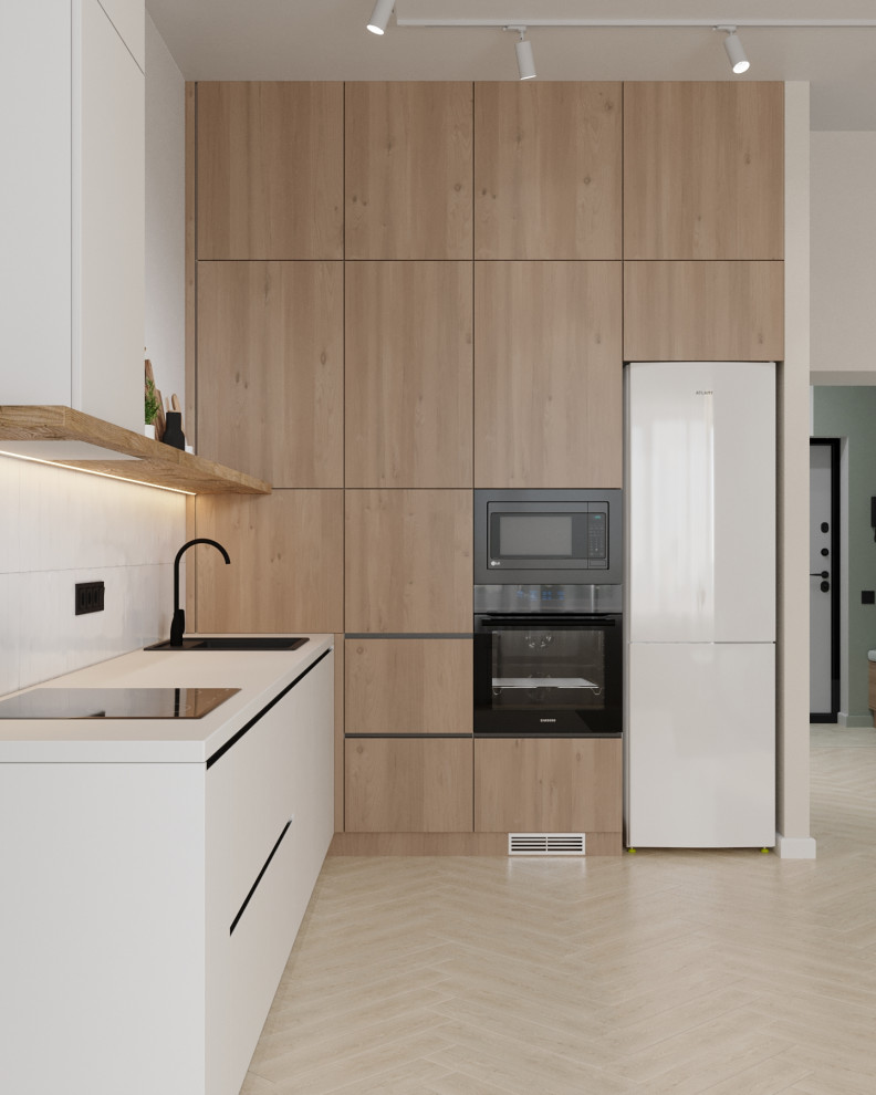 Дизайн-проект квартиры, площадью 59,25 м2, мкр Северный, жк Риф