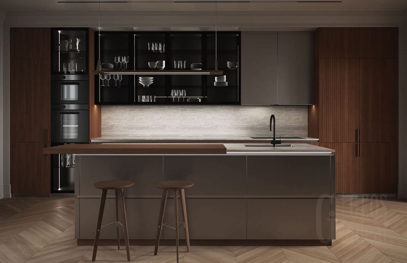 Кухня Котра Джорджия Серебро