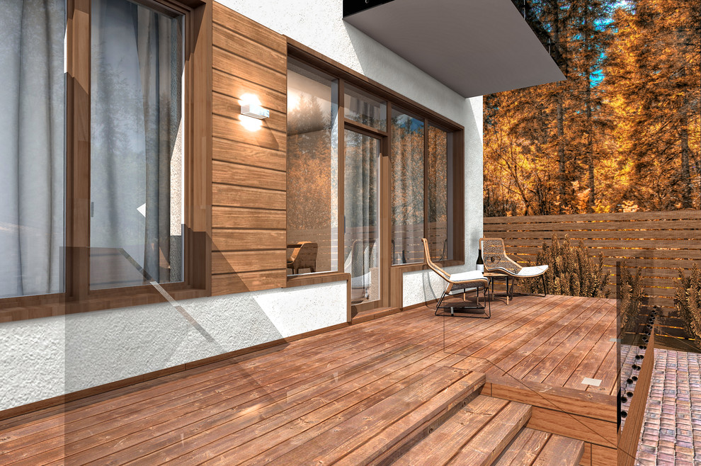 Дом в Самарской области на берегу реки