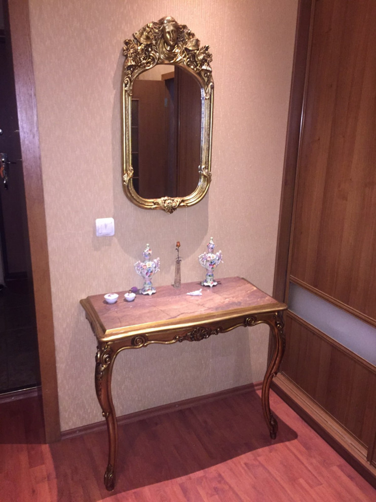 Реставрации консоли и зеркала