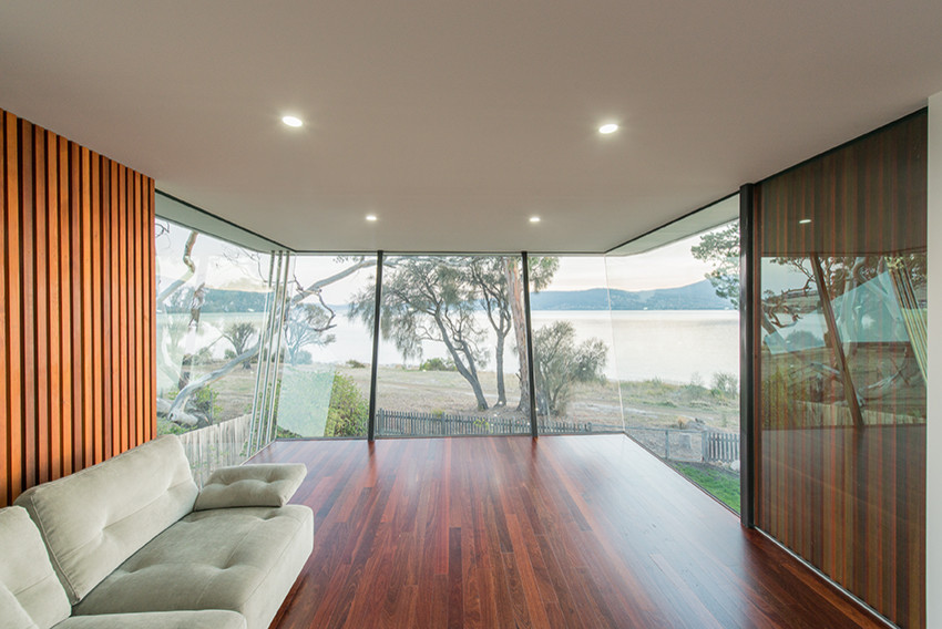 Contemporary home design in Hobart.