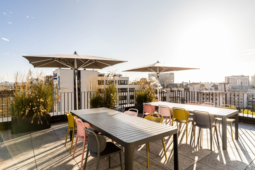Dachterrasse Immobilienbüro in Berlin