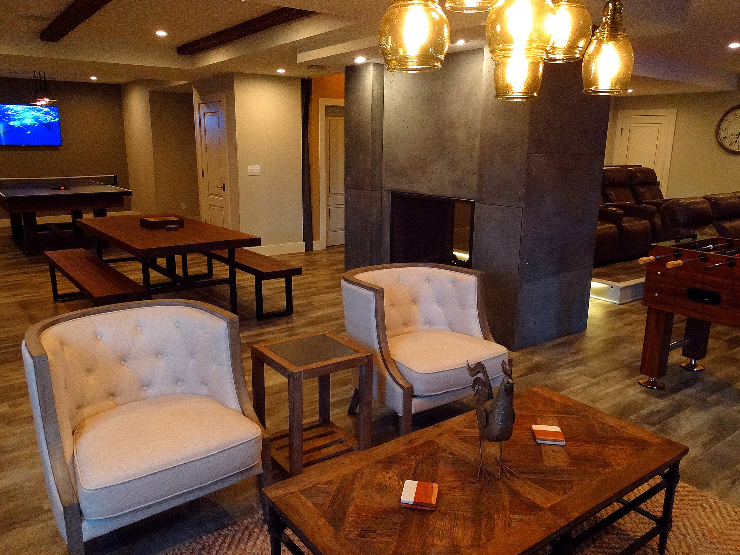 Mequon Residence - Finished Lower Level