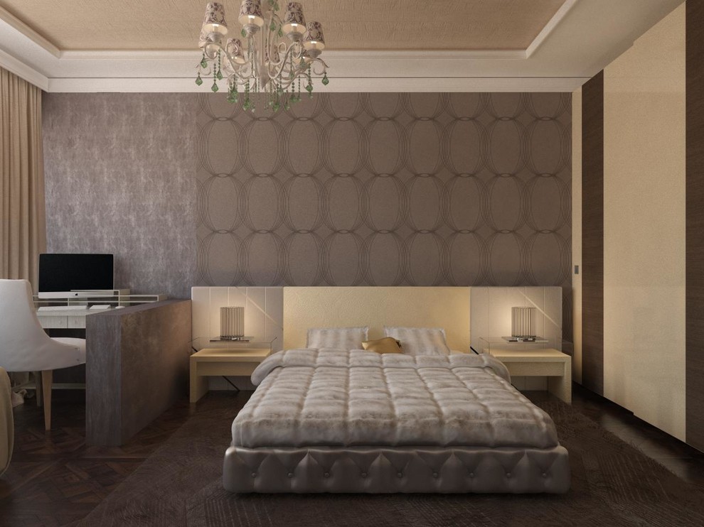 Современный стиль. Трехкомнатная квартира на юге Москвы.