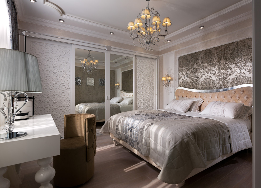 Светлые тона и зеркальные поверхности от Виктории Витковской